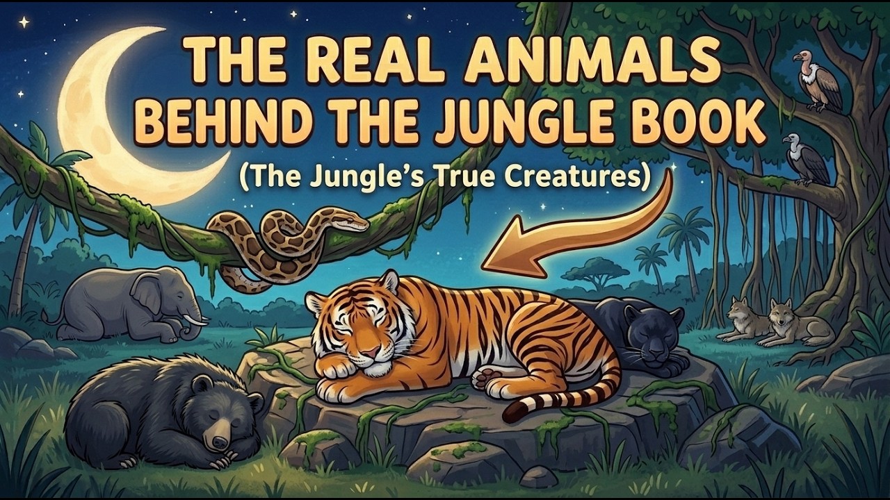 The Truth About Jungle Book Animals | Soothing Secrets From The Real Indian Jungle
