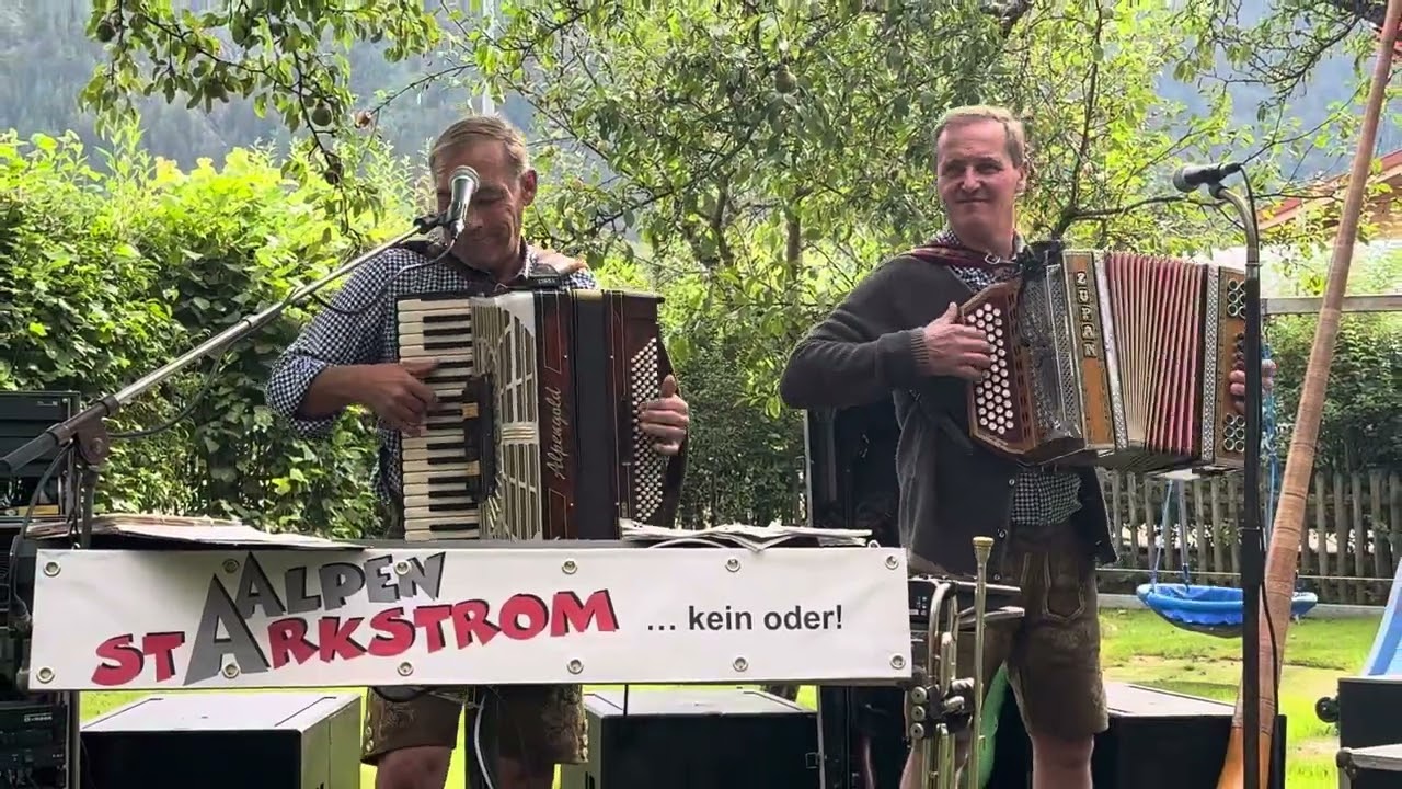 Alpenstarkstrom beim Viehscheid, Video 2 am 11.09.2024, in Bad Hindelang, Gasthaus Obere Mühle