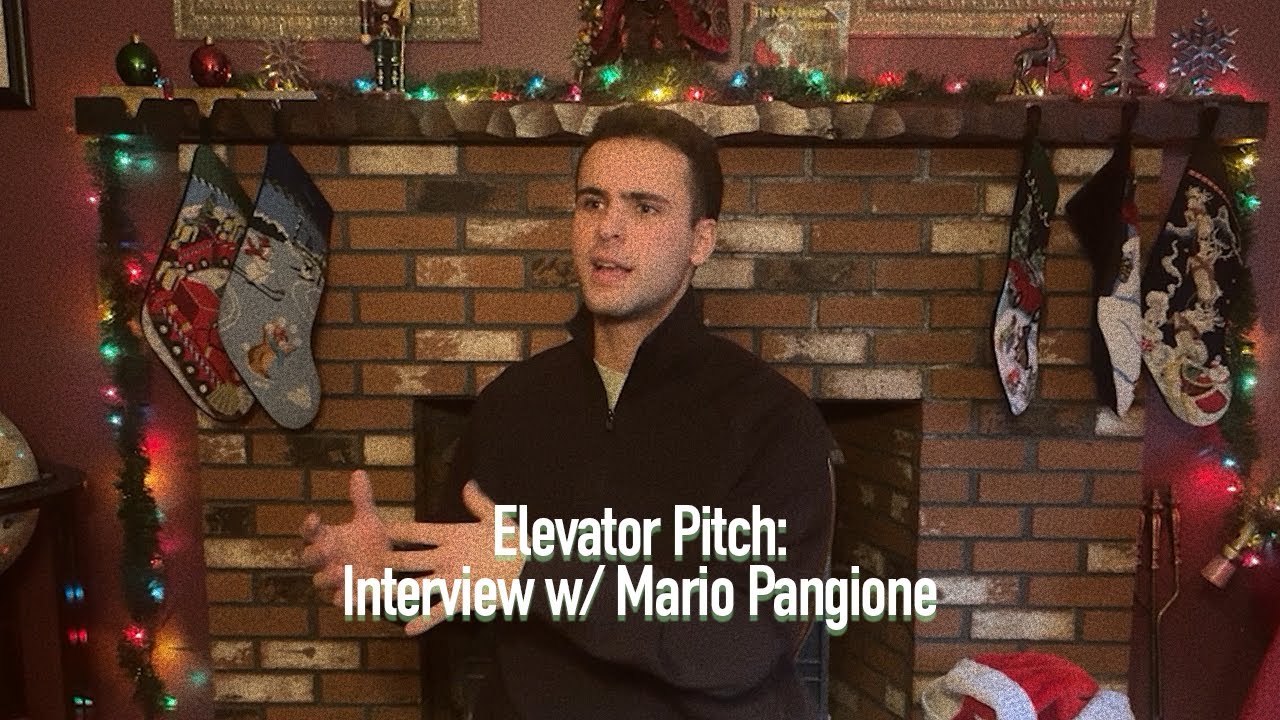 Interview w/ Mario Pangione | Elevator Pitch