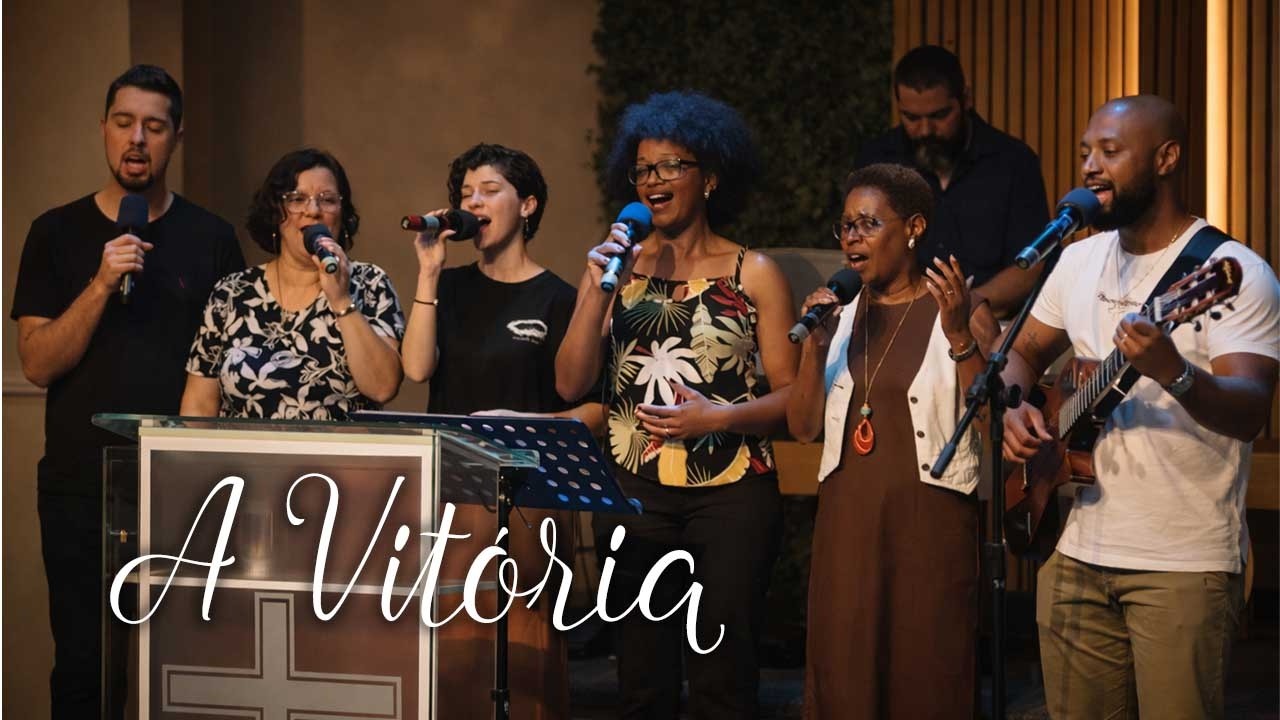 A Vitória - Adhemar de Campos. Música cantada pelo grupo de louvor da Igreja Batista de Itaberaba.