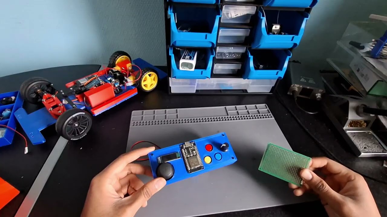 Presentation of my robotics projects with ESP 32