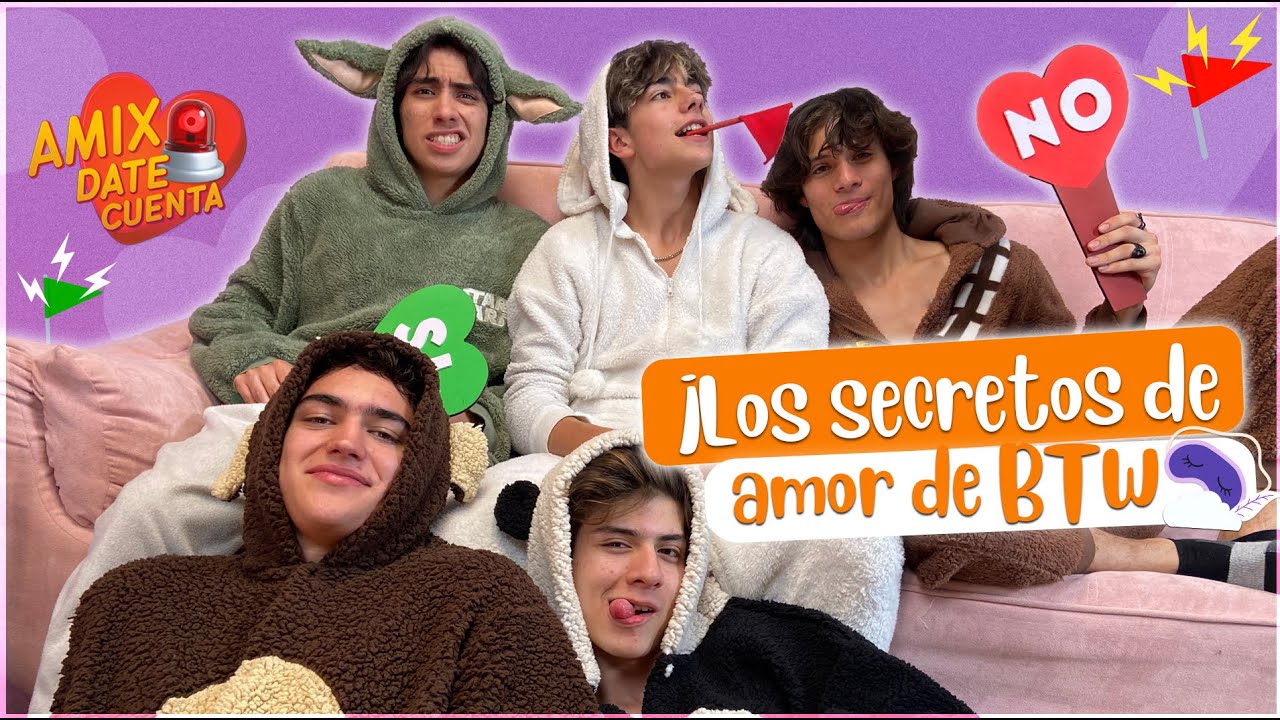 LUKAS, HAROLD, TRISTAN, SEBAS Y ALAN DE BTW NOS CUENTAN TODOS SUS SECRETOS DE AMOR ❤️😍