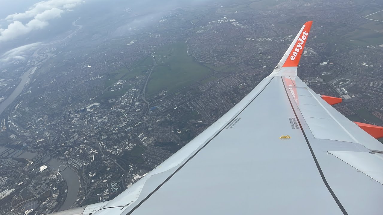 EasyJet A320 G-EZPD Takeoff Newcastle