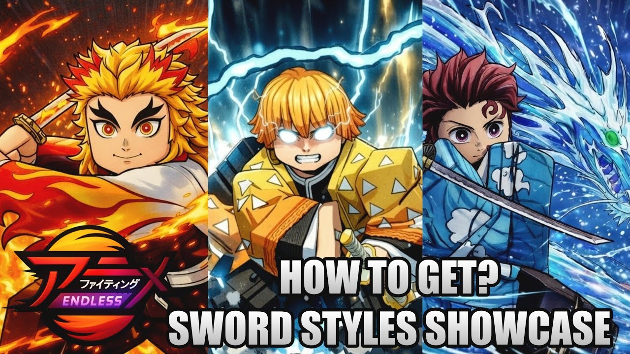 ALL NEW SWORD BREATHINGS SHOWCASE IN ANIME FIGHTING SIMULATOR ENDLESS