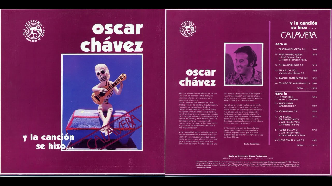 Trist&iacute;simo pante&oacute;n - Oscar Ch&aacute;vez
