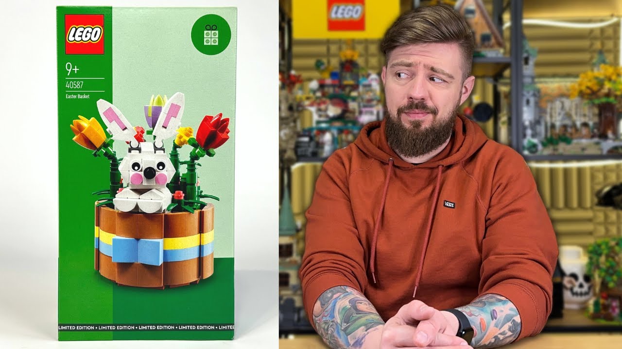 WIELKANOCNY KOSZYK 🐇 LEGO OKOLICZNOŚCIOWE 40587 RECENZJA