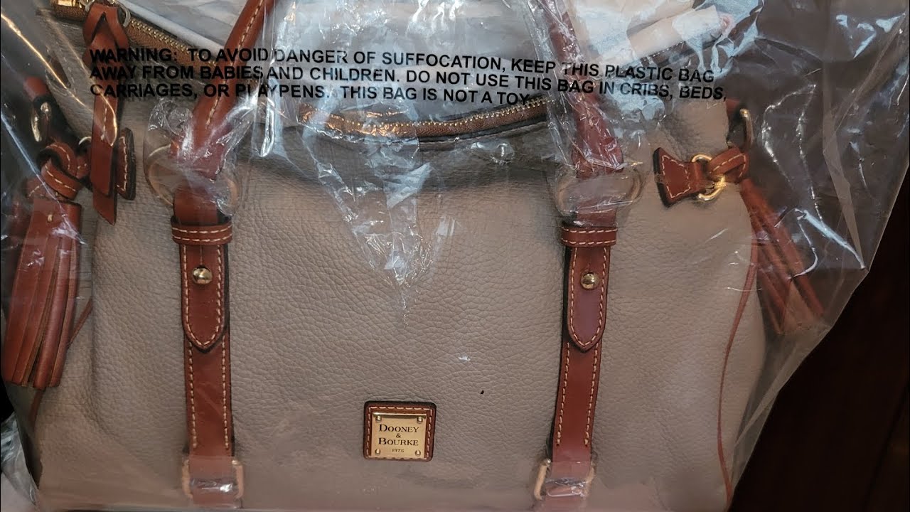 Unboxing●ILD●Large Pebble Grain Satchel in Taupe💕