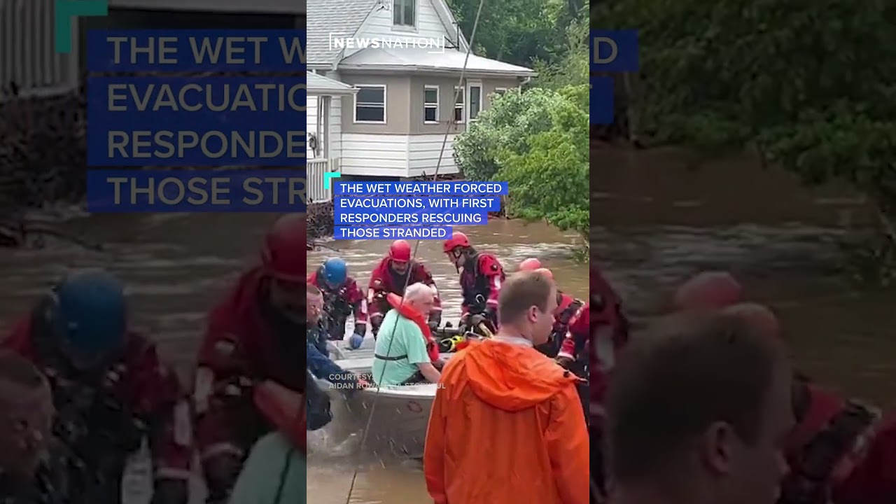 Heavy rain leads to flooding, evacuations in Northeast