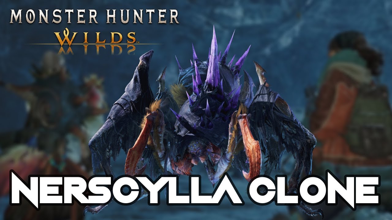 Monster Hunter Wilds -  Nerscylla Clone Boss Fight (Hammer)