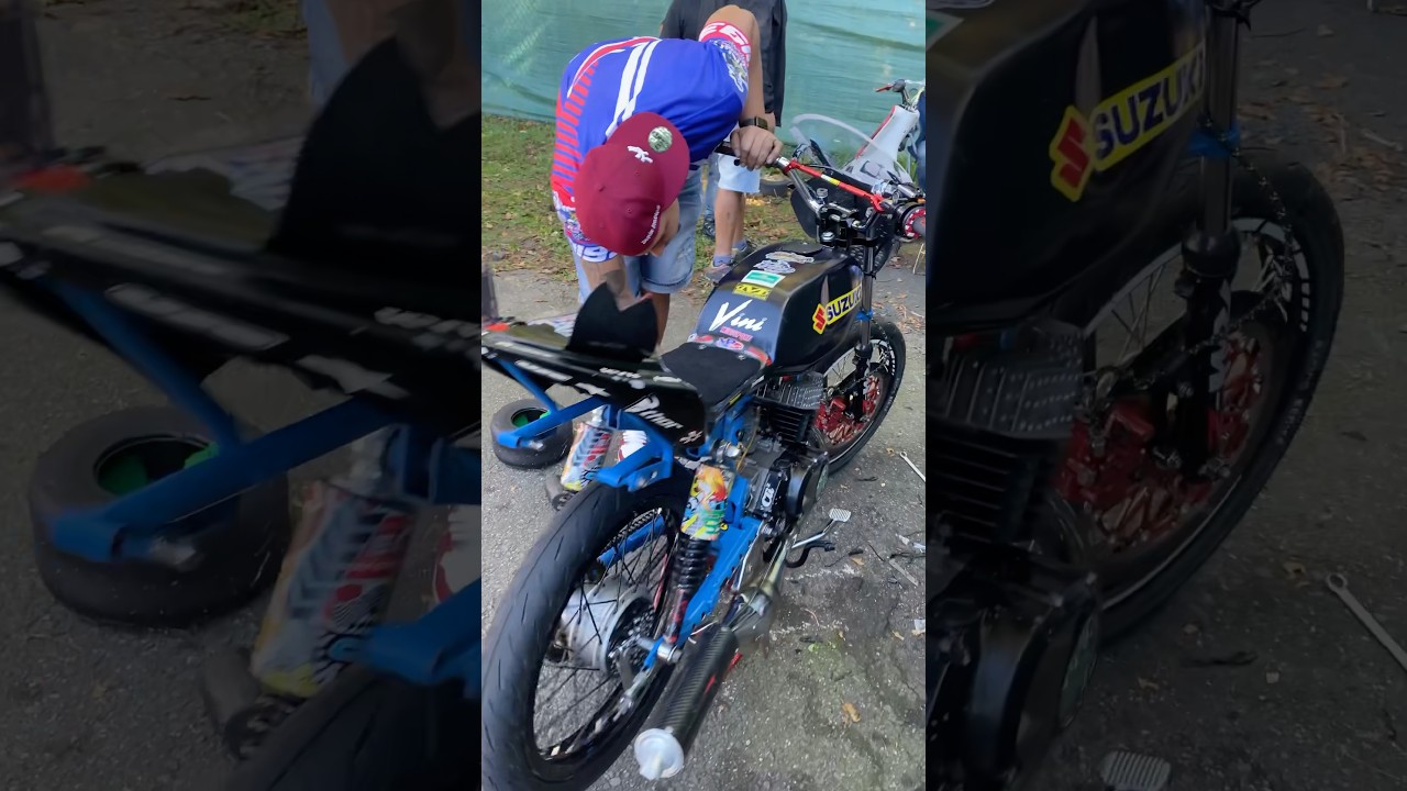 Suzuki ax100 racing motovelocidad bajacinlindrada 