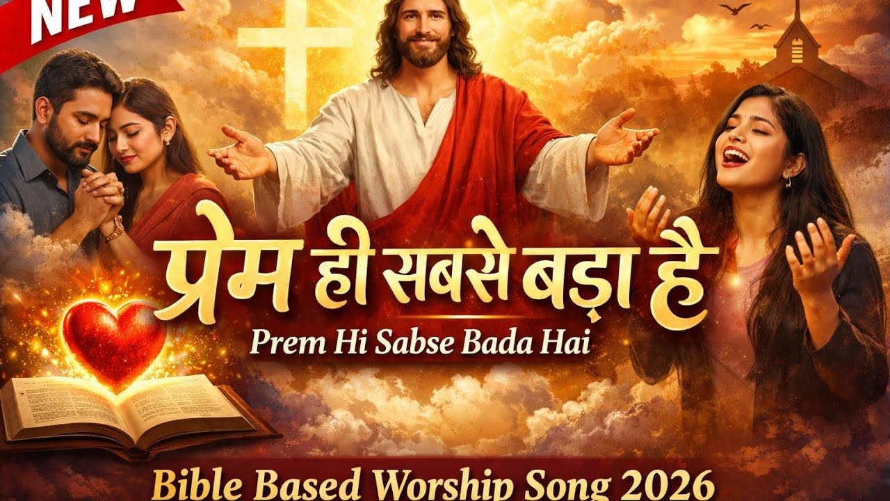 प्रेम ही सबसे बड़ा है | Bible Based Worship Song 🙏 #HindiChristian #Song2026​ #Yeshugeet
