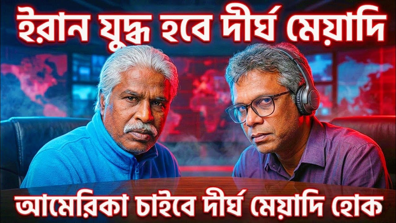 ইরান যুদ্ধ হবে দীর্ঘ মেয়াদি | আমেরিকা চাইবে দীর্ঘ মেয়াদি হোক |  Iran | USA | Israel | BIPUL TALK |