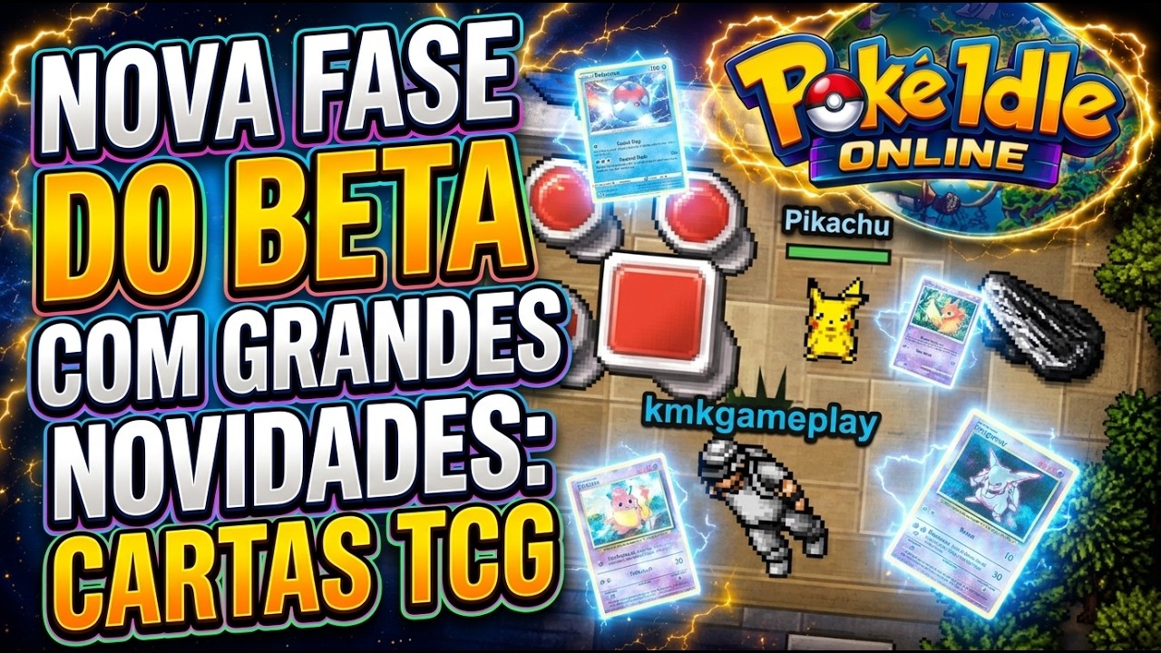 NEW BETA PHASE FOR POKE IDLE ONLINE! NOW WITH TCG CARDS!!