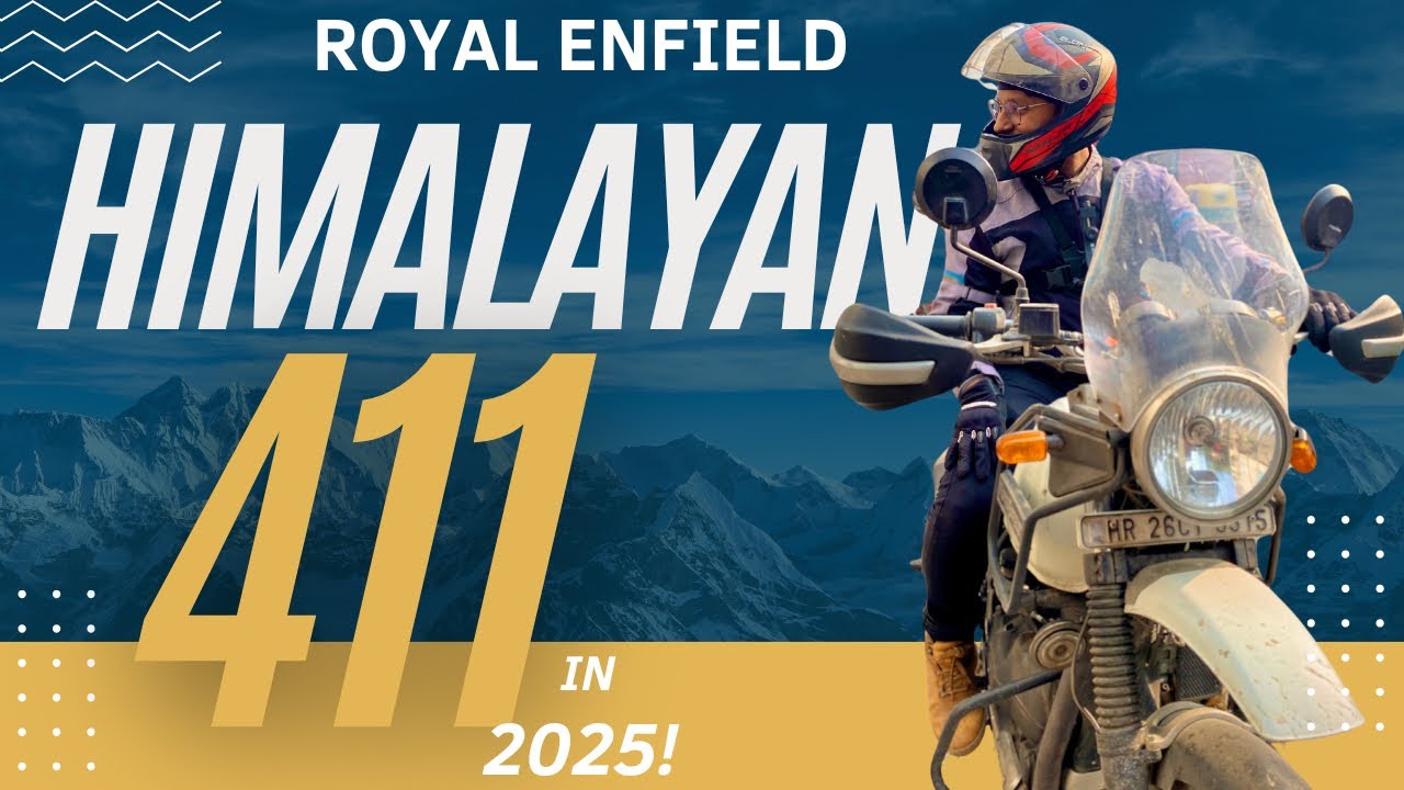 TEST RIDING THE HIMALYAN 411 IN 2025!