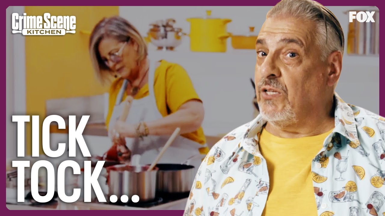 Bickering Italian Couple Struggles With The Time Challenge | Crime Scene Kitchen