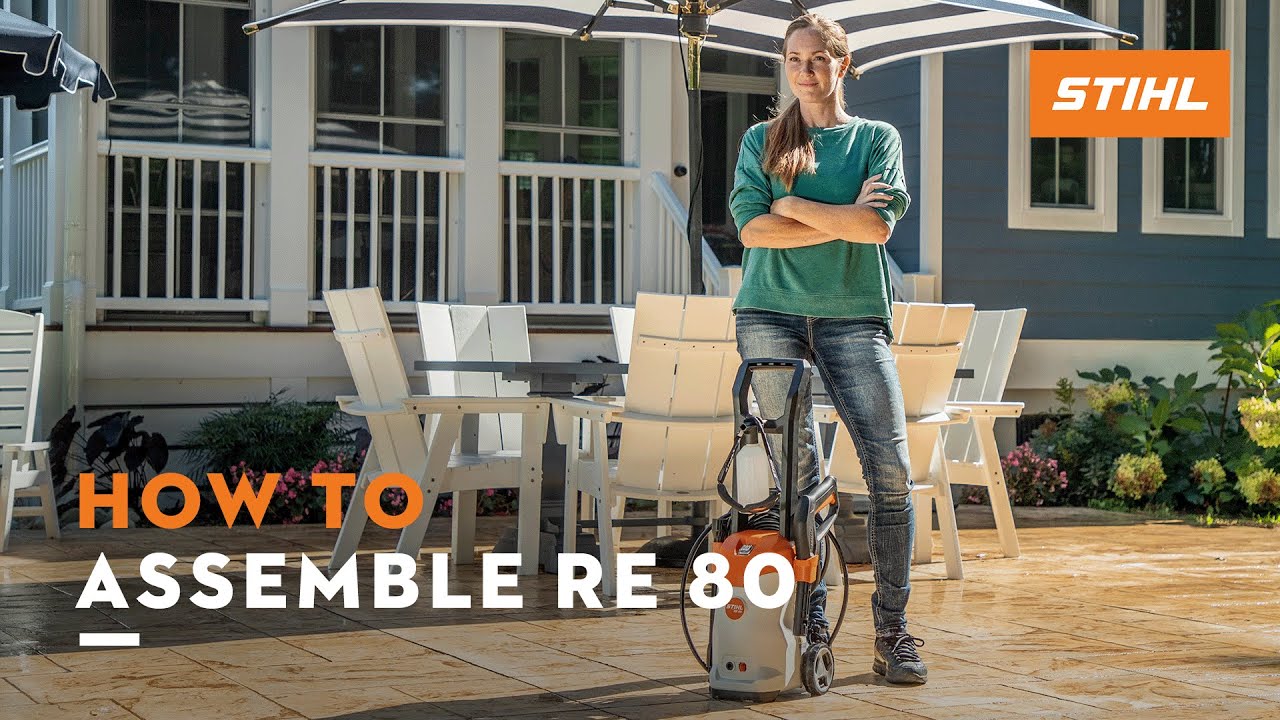 How to Assemble: RE 80 | STIHL Tutorial