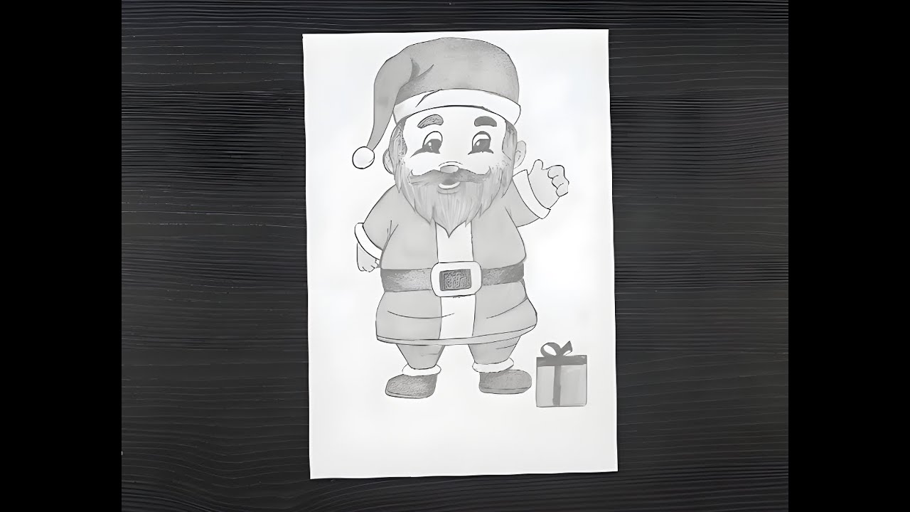 How To Draw Santa Claus Easy || Merry Christmas Drawing || Pencil Drawing