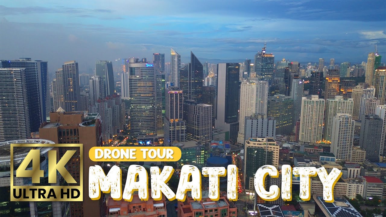 Flying over the Business Capital of PH! | Makati City | Drone Tour 2024