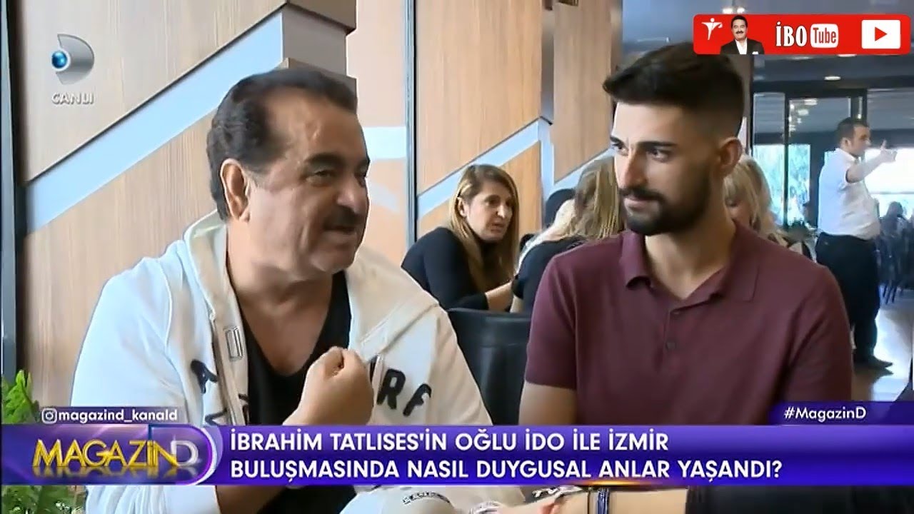 İbrahim Tatlıses Oğlu İdo ile İzmir Tatlıses Kebapta Buluştu 24.11.2017