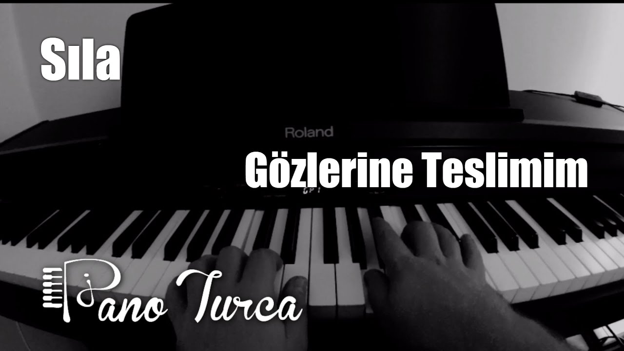Sıla - Gözlerine Teslimim Cover Piyano