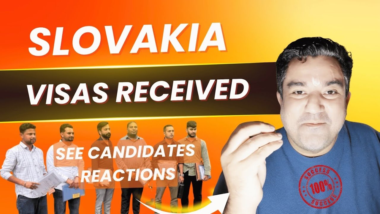 Slovakia Visas Received | Candidates emotional Reactions #slovakia