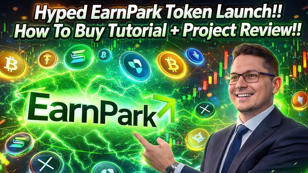 EarnPark PARK Token Presale Hype 🚀 How To Buy with 50% APY!!