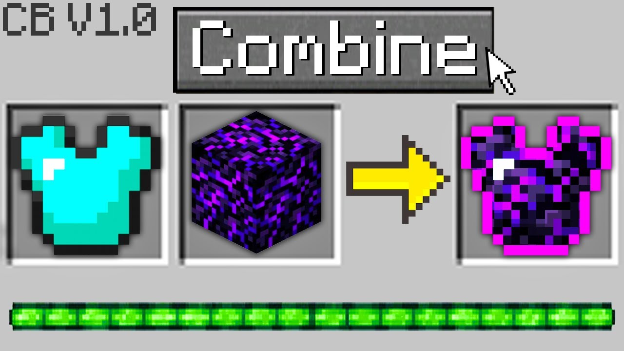 Minecraft Bedwars but you can combine any item you want...