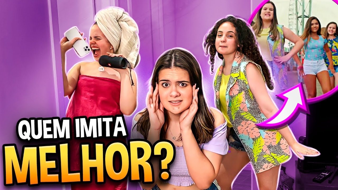 QUEM IMITA MELHOR A CAROL VENCE!