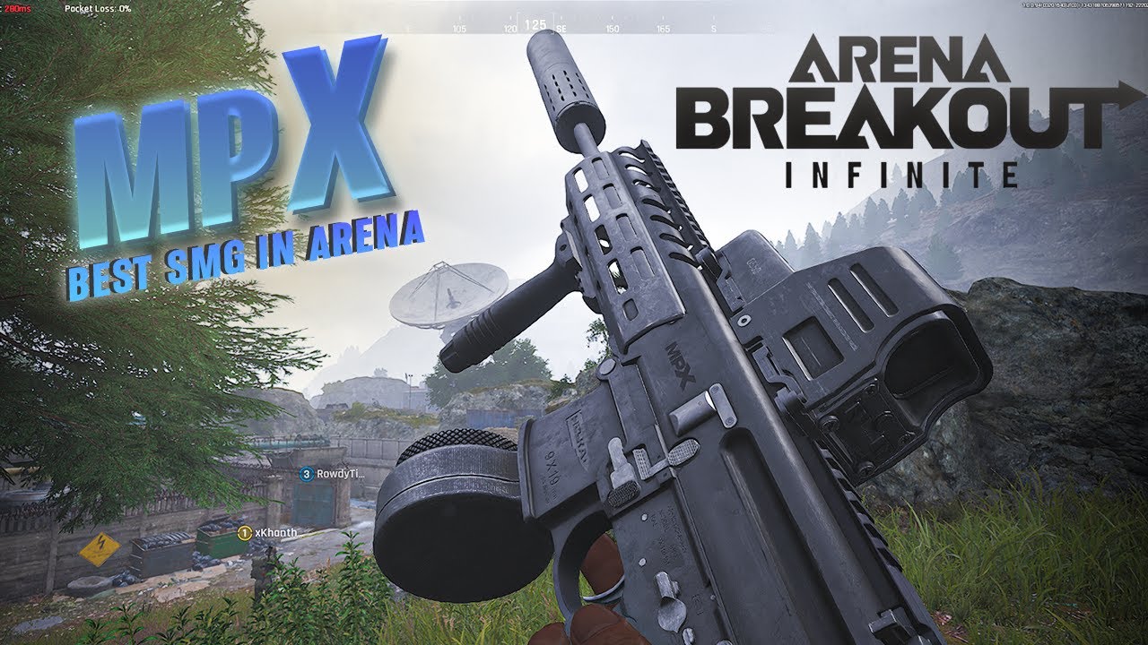 MPX ABSOLUTE MELTER! Best SMG in Arena Breakout: Infinite