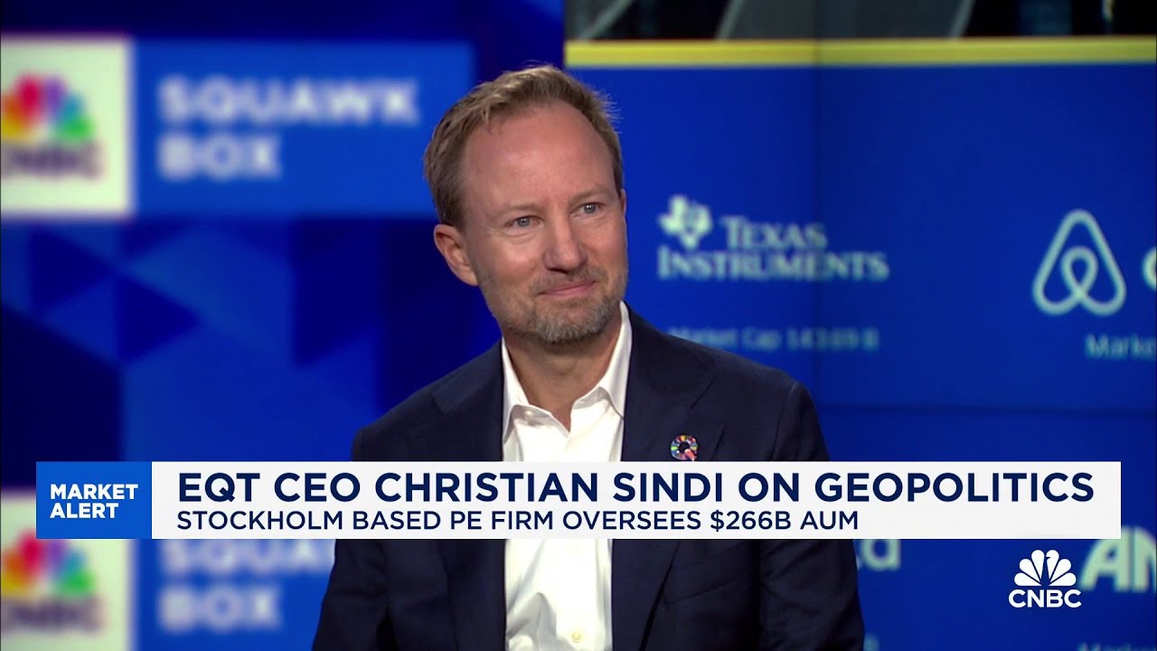 EQT CEO Christian Sinding: We have a fundamentally positive outlook of the world long-term