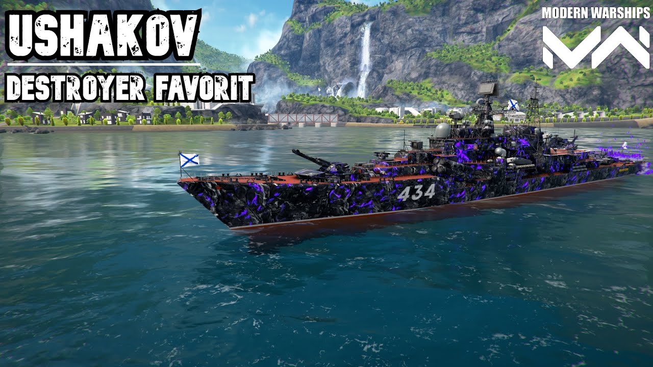 RF Admiral Ushakov | Build Yang Sedang VIRAL | Modern Warships