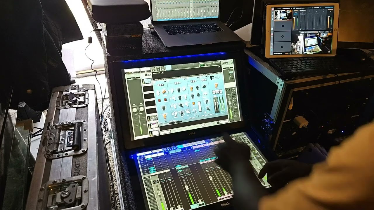waves emotion LV1 mixing a live  playback