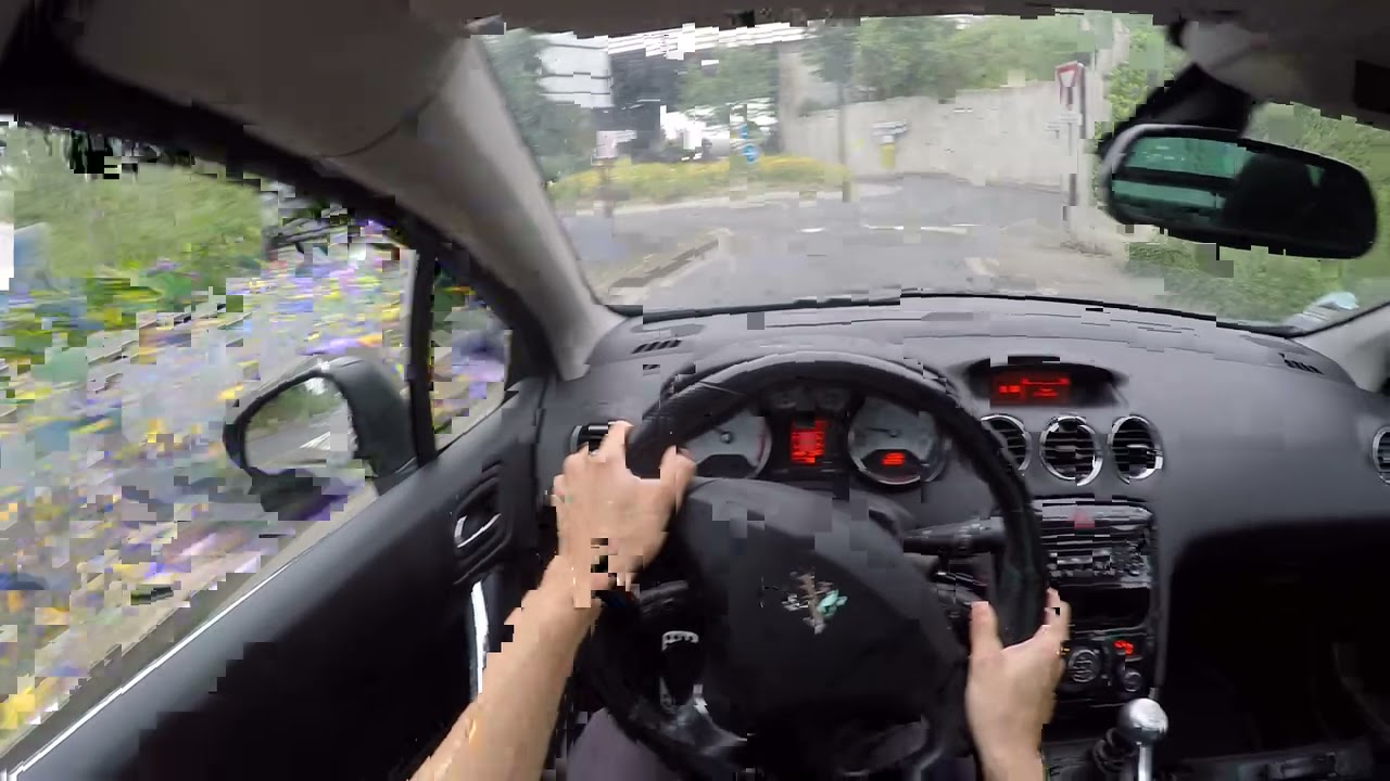 Peugeot 308 CC 2.0 HDi (2010) - POV Drive