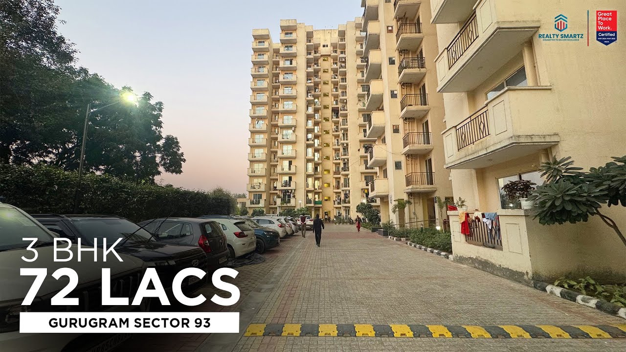 Best Affordable 2 BHK Flat for Sale in Gurgaon | ₹72 Lakhs | Rental Income ₹18,000 | Realty Smartz