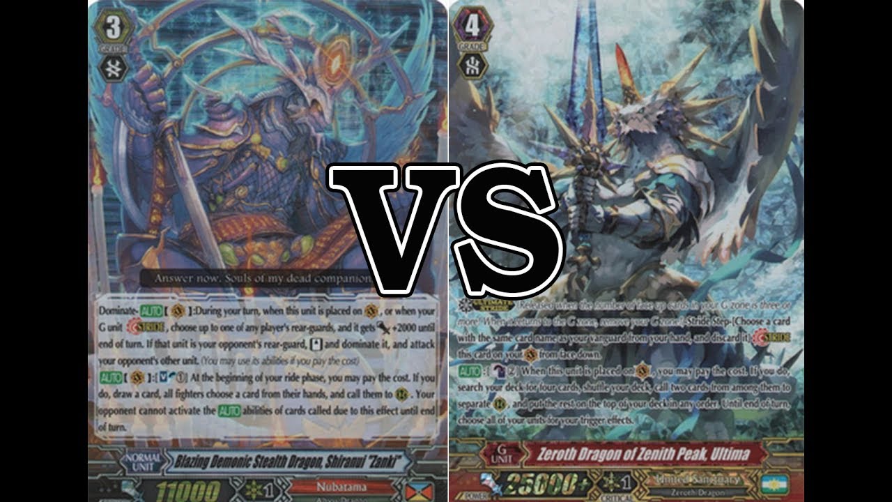 [MeeKhao] Cardfight Vanguard - Hole 246 Nubatama (Shiranui) VS Shadow Paladin (Luard)