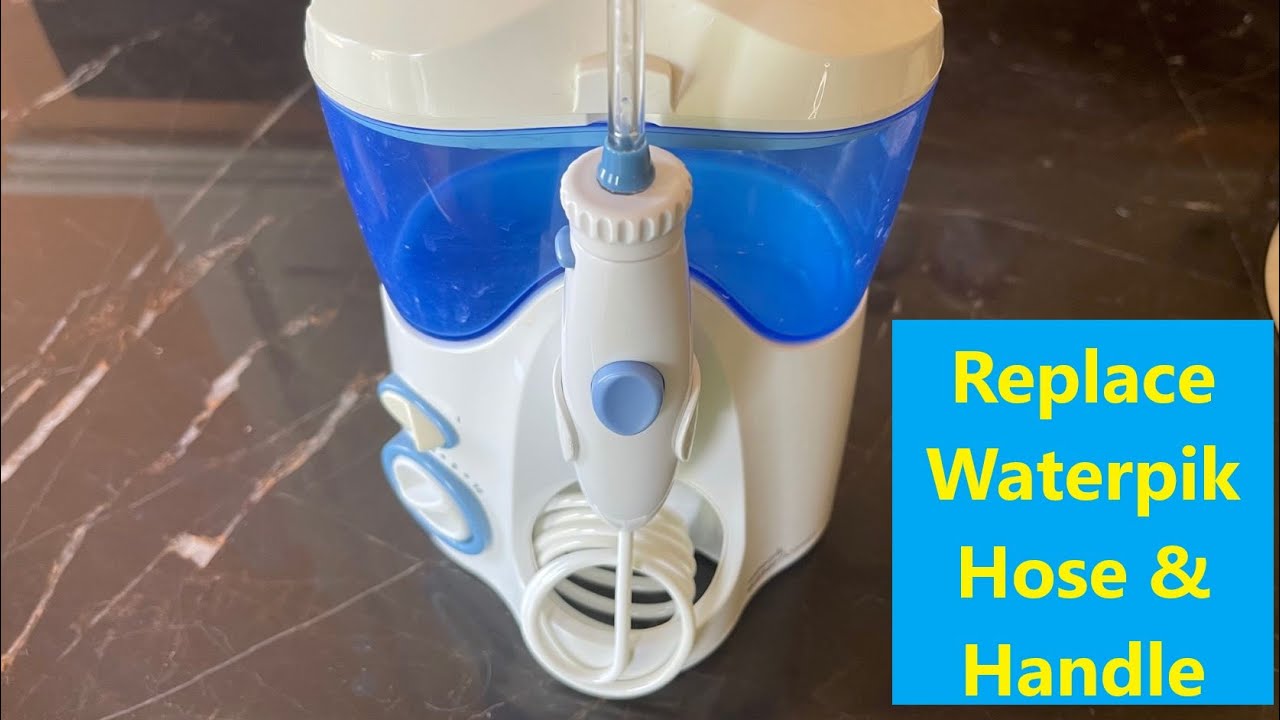 WaterPik handle attempted rebuild then replacement with Dr  Joe