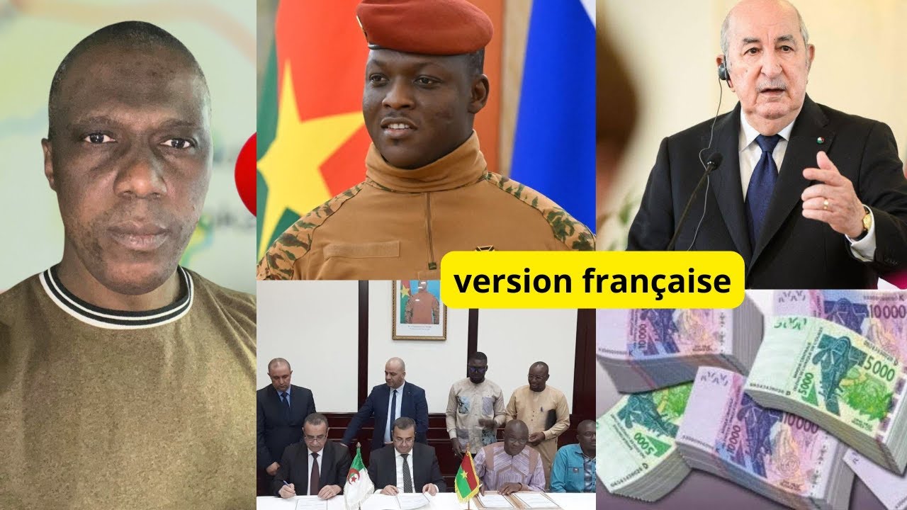 En fr Algerie signe plusieurs contrats miliards avec Burkina une delegation Algerie a Ouagadougou