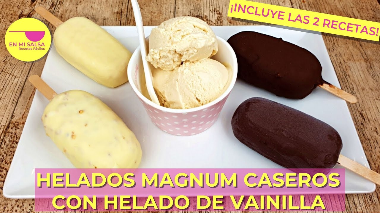🍦 С помощью этого ДОМАШНЕГО ВАНИЛЬНОГО МОРОЖЕНОГО вы можете приготовить ДОМАШНЕЕ МАГНУМ МОРОЖЕНОЕ 😍