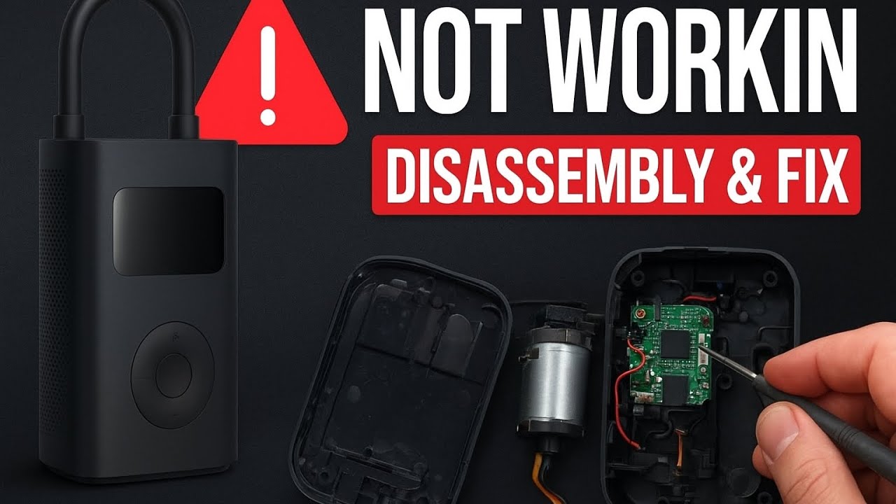Xiaomi Air Compressor Not Working | Full Disassembly & Fix || ​@PJDGRepairHub ||