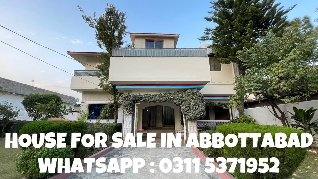 25 Marla House For Sale in Abbottabad | Lalarukh Colony, Abbottabad 