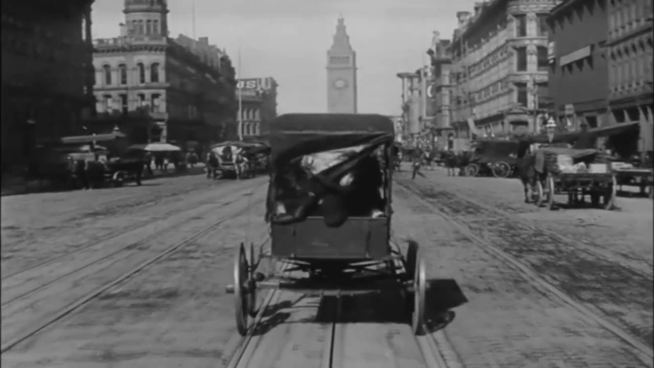 Air - La Femme D'Argent (Music Video) [A Trip Down Market Street - Restored]