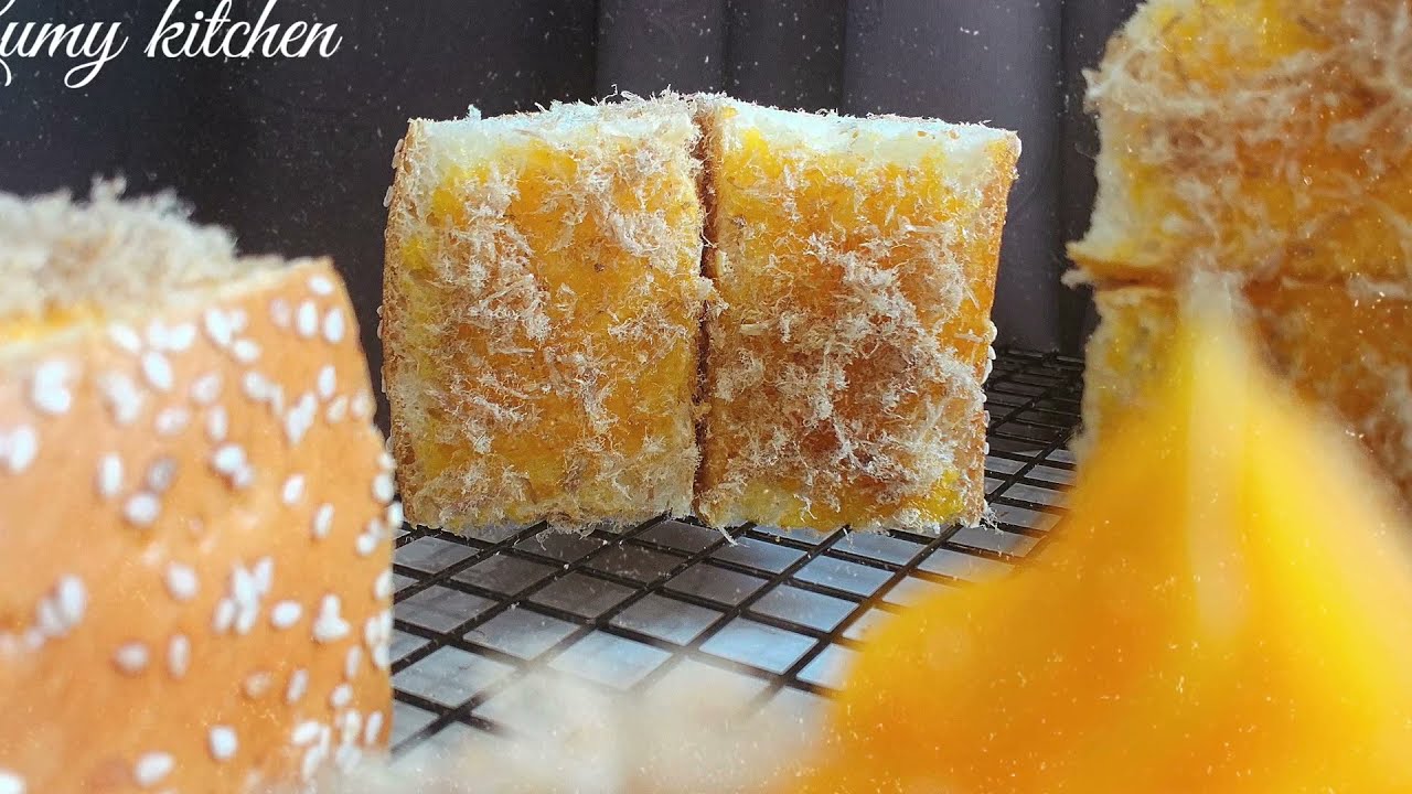 BÁNH MÌ RUỐC | BÁNH MÌ CHÀ BÔNG  SỐT DẦU TRỨNG NGON TUYỆT VỜI | PORK FLOSS BREAD| LUMY KITCHEN