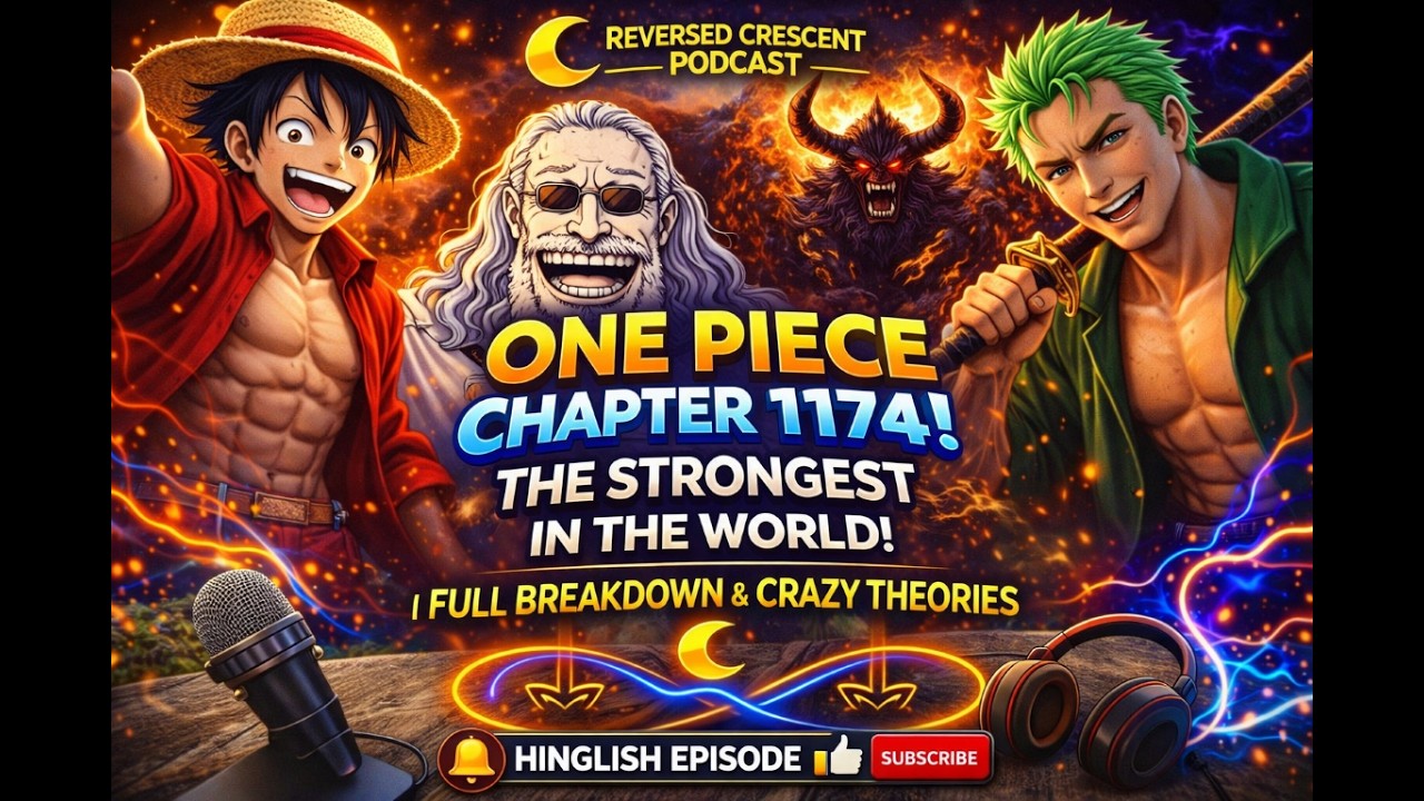 One Piece Chapter 1174! The Strongest in the World! | Full Breakdown & Crazy Theories (Hinglish)