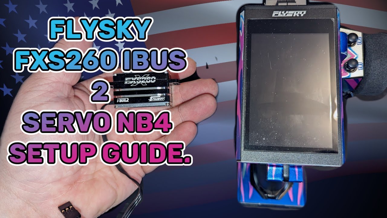 Руководство по настройке сервопривода Flysky FXS260 Ibus 2 NB4.