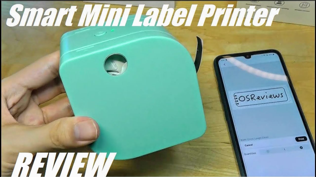 REVIEW: Phomemo P12 Smart Mini Label Printer ($20) - Organize Things!