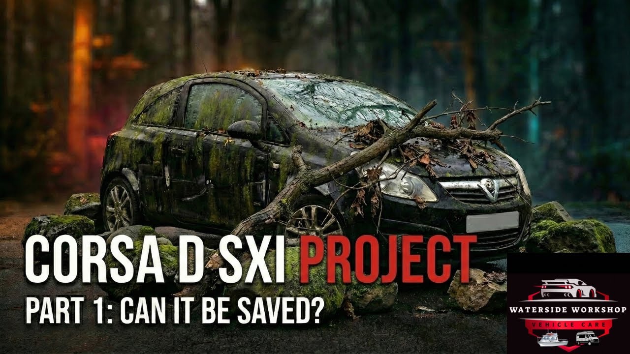 SAVING THIS MOSS COVERED CORSA D? 🛠️ | Part 1: The Assessment & Saving It From Abandonment!