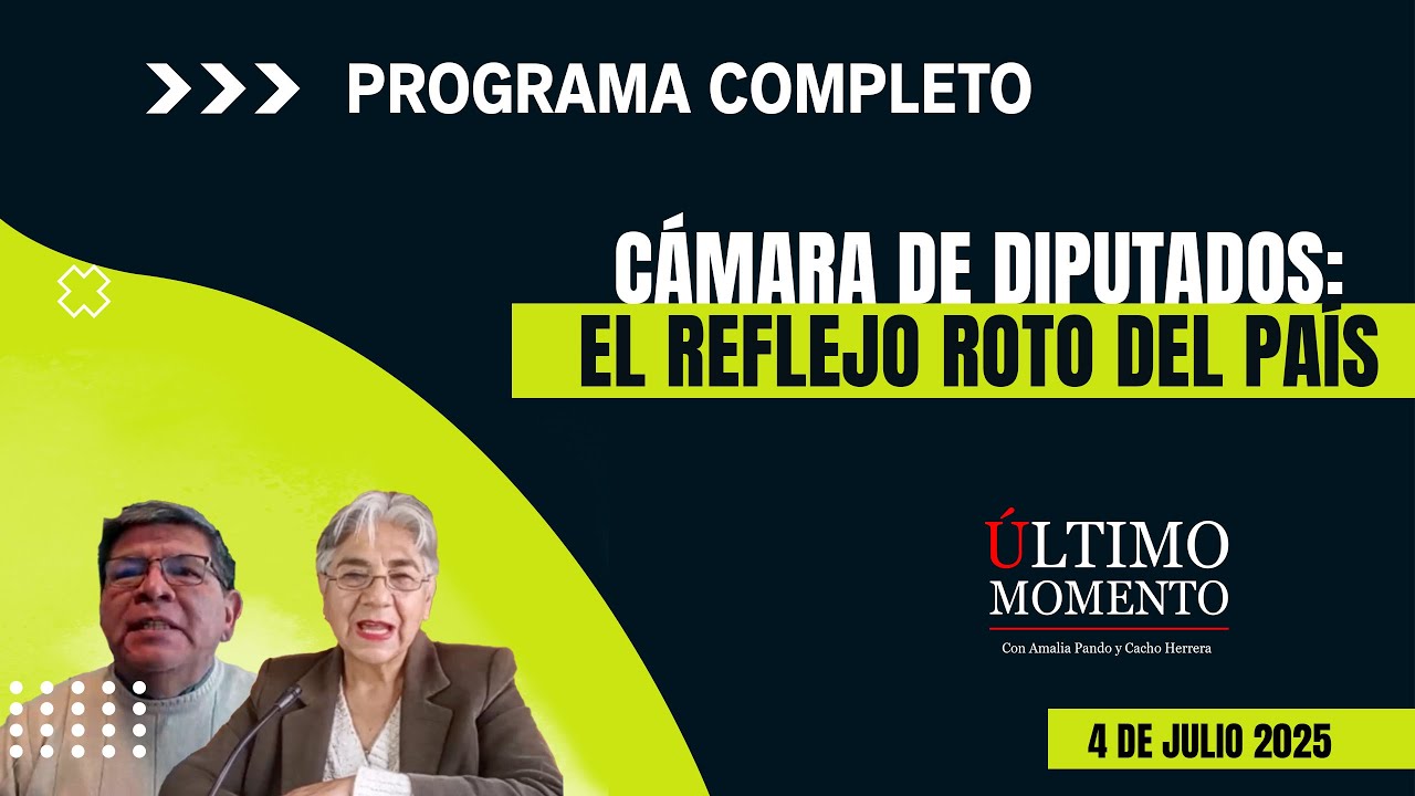 Diputados en sesión: el país hecho pedazos |4/07/2025 #CabildeoDigital