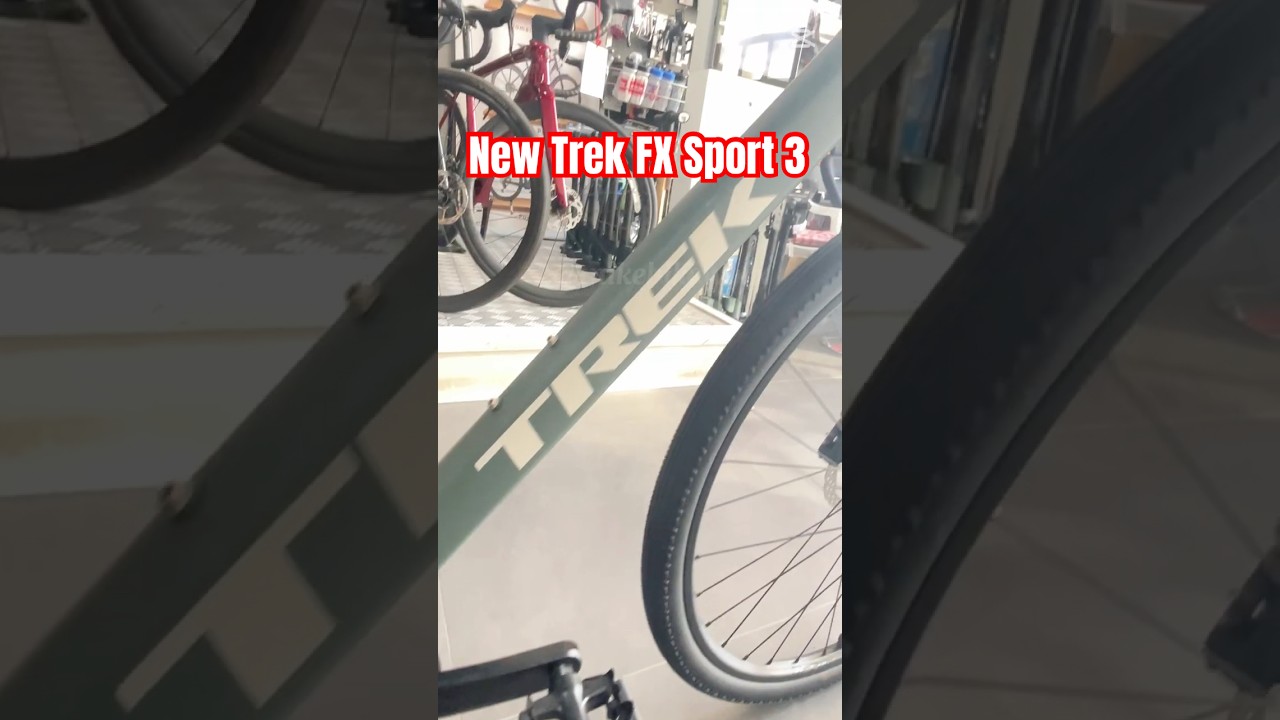 New trek FX Sport 3 #gravelbike #citybike #trekbikes