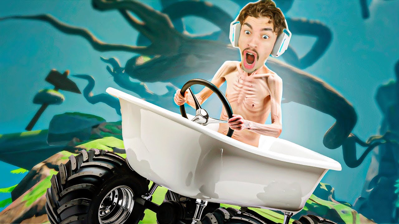 bistecone sobe a montanha numa banheira - A Difficult Game About Driving