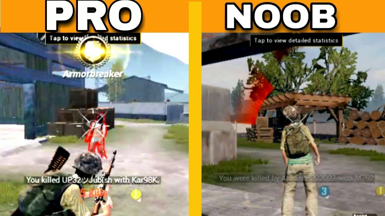 Pubg Pro vs Noob || Fight in Pubg || like Gamerxpro